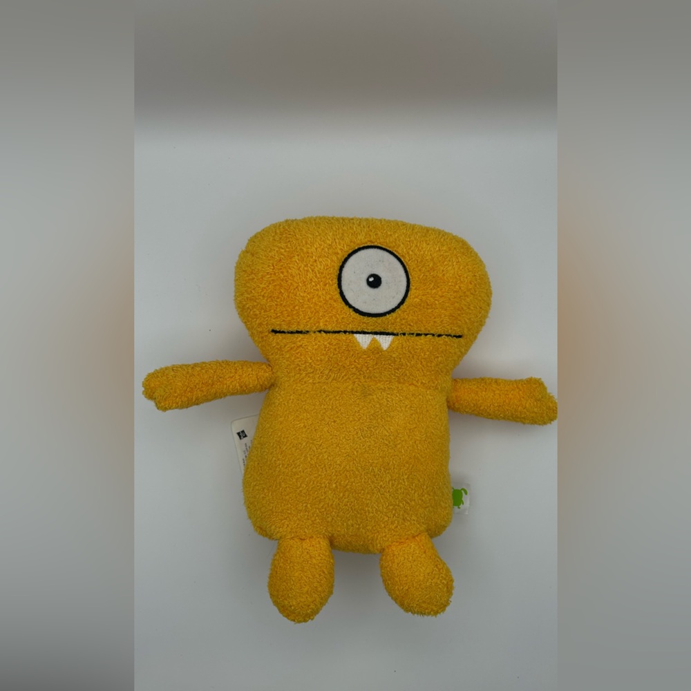 Ugly Dolls Hugs and Headstands 8" Yellow Wedgehead Plush Weighted Bottom Hasboro